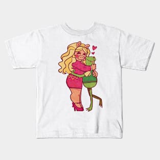 frog and pig Kids T-Shirt